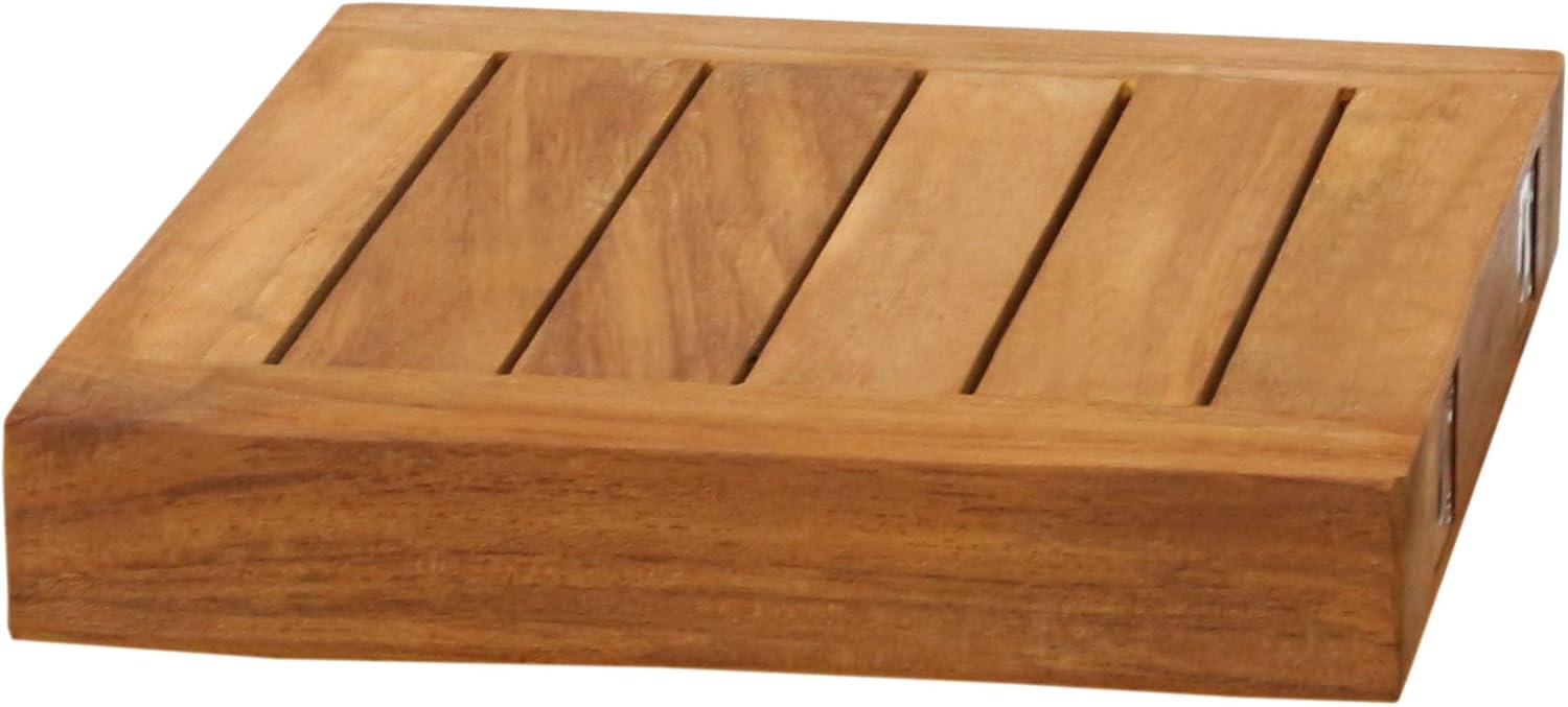 AquaTeak 12 Inch Floating Wall Shelf
