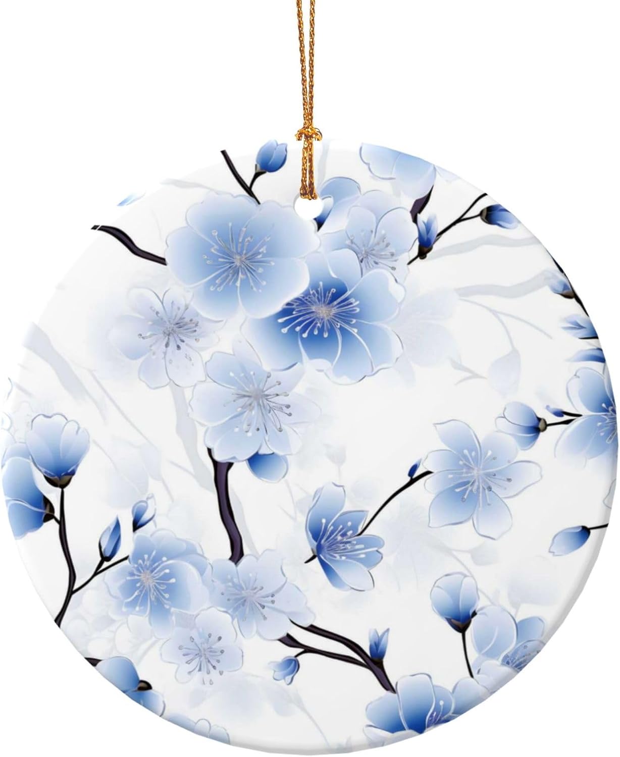 Christmas Ceramic Pendant Decorations with 3 Sizes