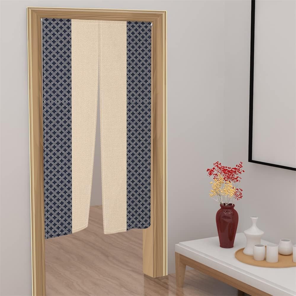 Leowefowa Japanese Noren Panel Curtain 335 x 709 Inches