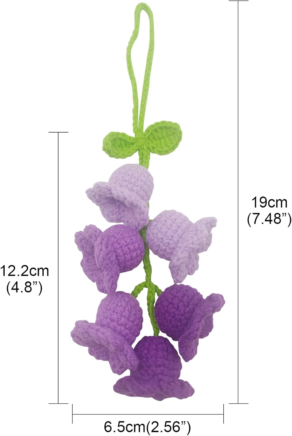 Owemtao Lily of The Valley Car Mirror Hanging Ornament