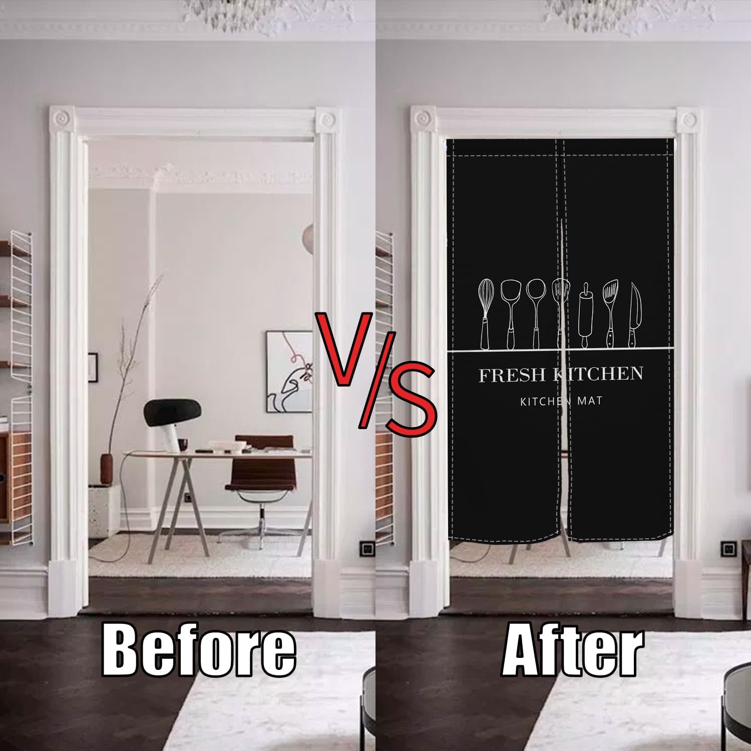 Japanese Noren Door Curtain 335 x 709 Inches