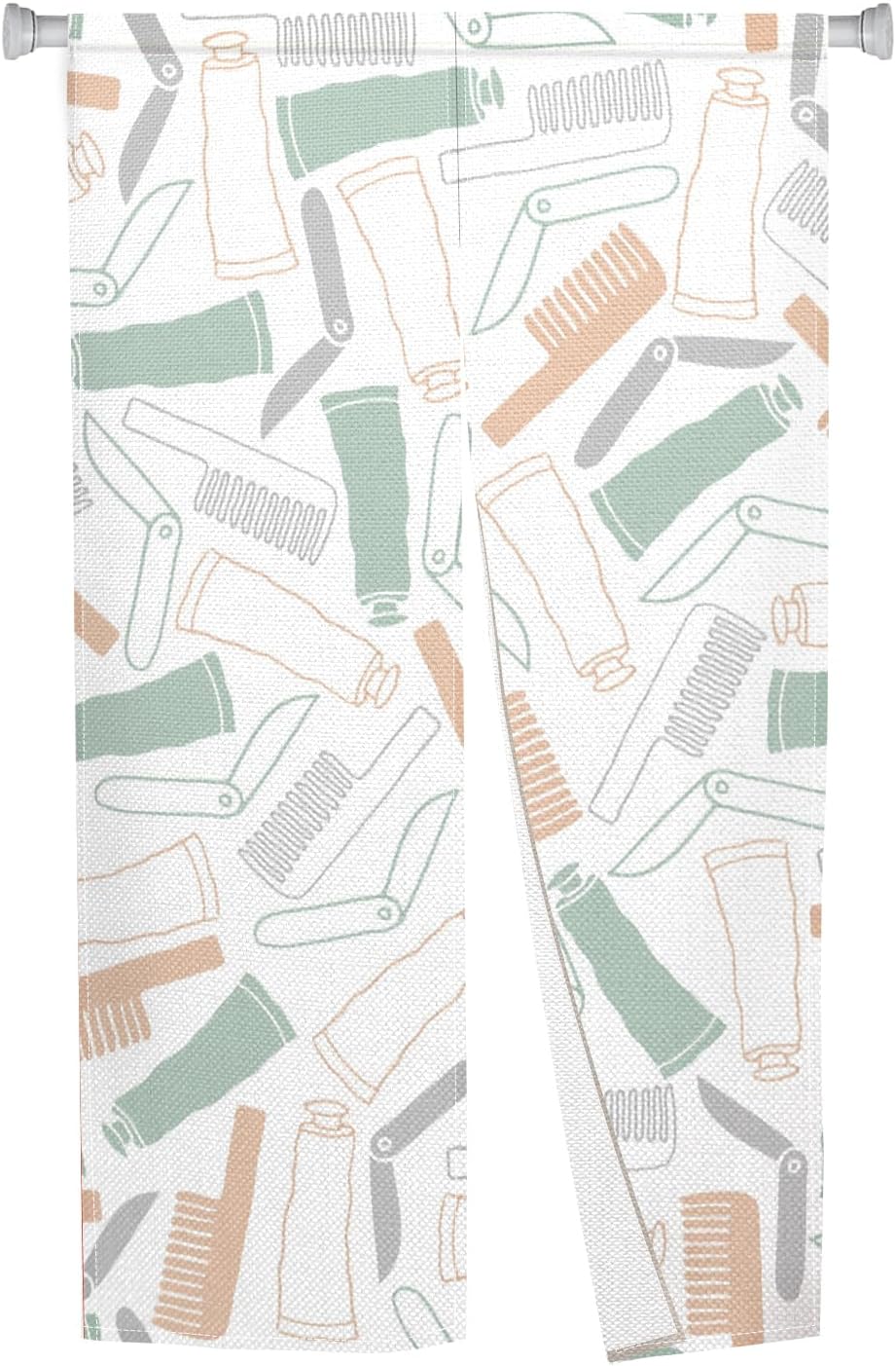 Leowefowa Long Noren Door Curtain 283 x 472 Inches