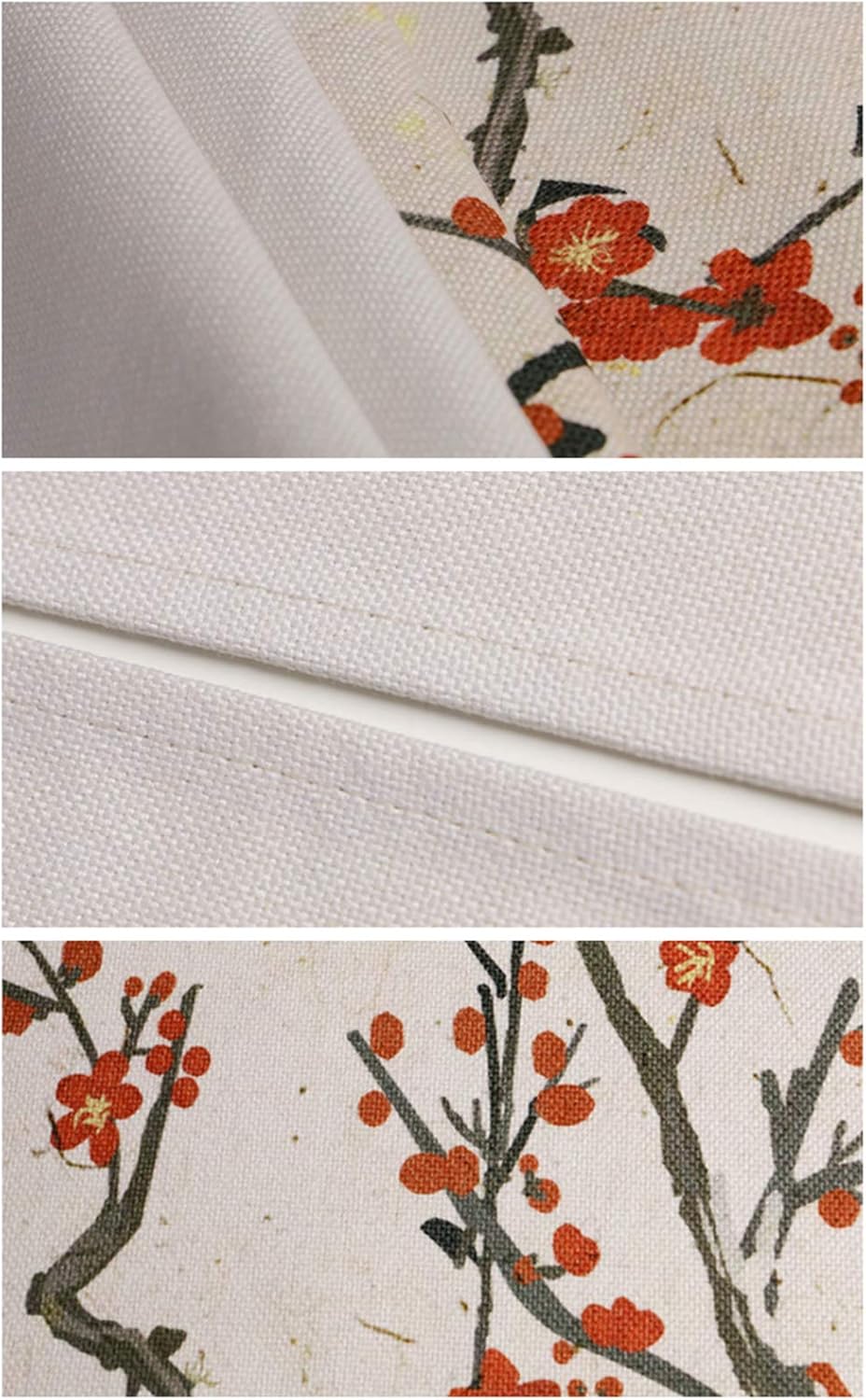 BAIHT HOME Japanese Noren Door Curtain Tapestry Cotton Linen Blackout Panel