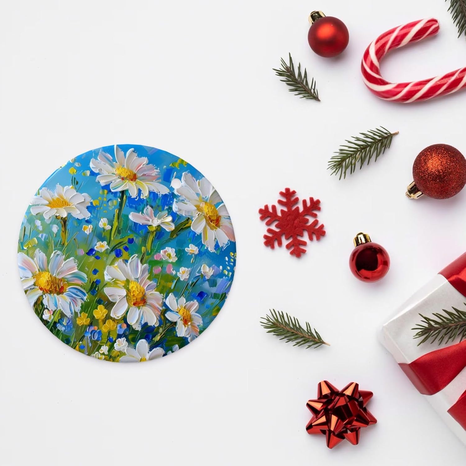 Christmas Ornaments Ceramic Pendant Decor