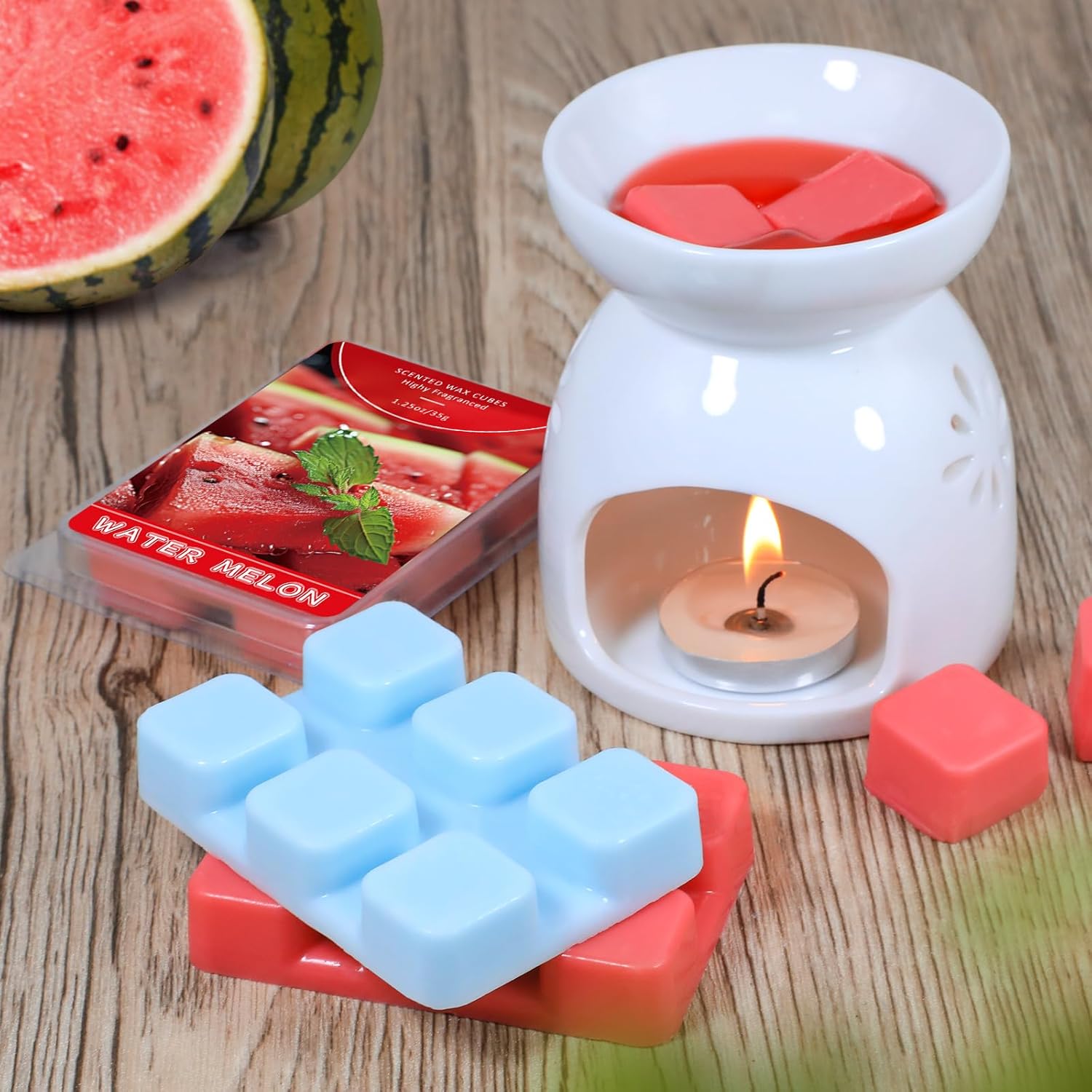 STRN Scented Wax Melts 6 Pack with Fruit Scents