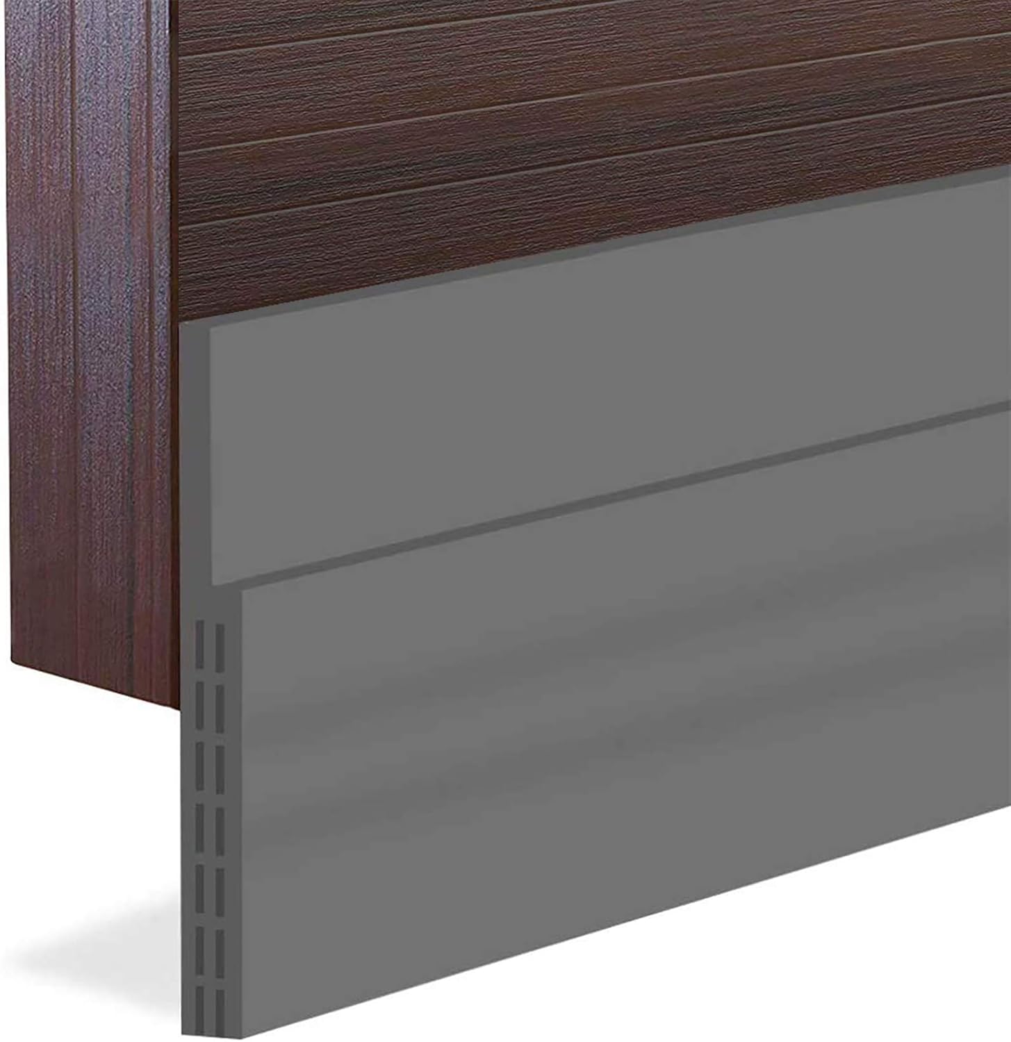 Suptikes Huge Gap Door Draft Stopper 34 W x 39 L Grey