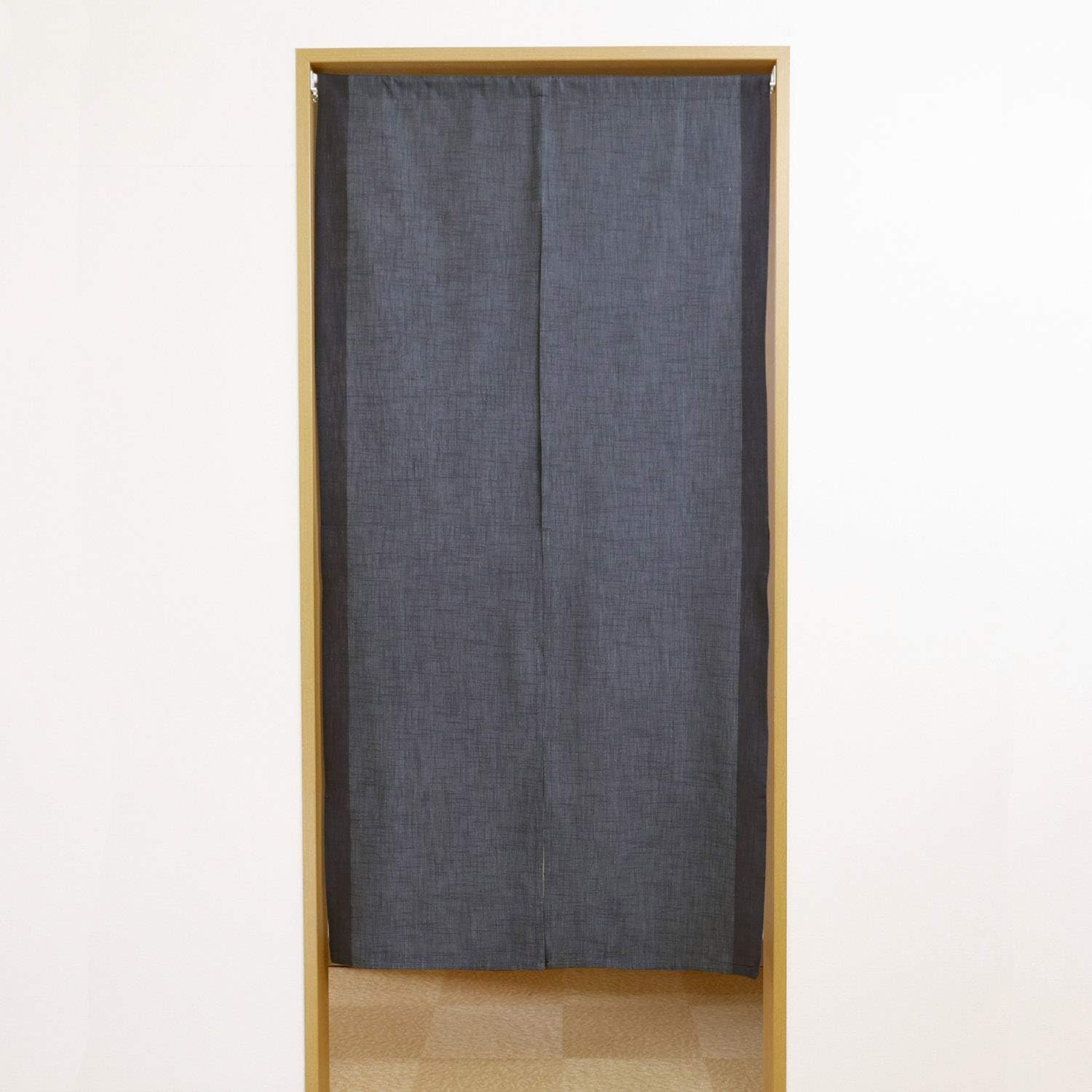 SunnyDayFabric Doorway Curtain Panel Navy Blue