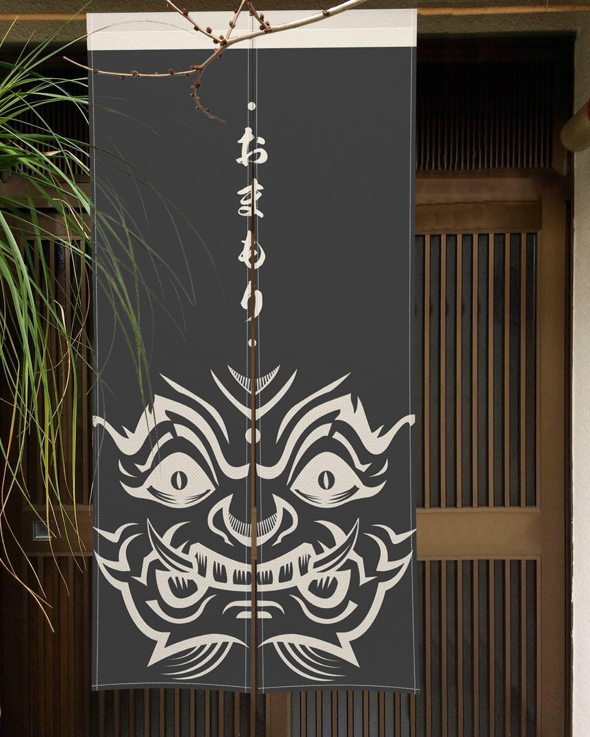Traditional Japanese Noren Door Curtain 283 x 472 Inches
