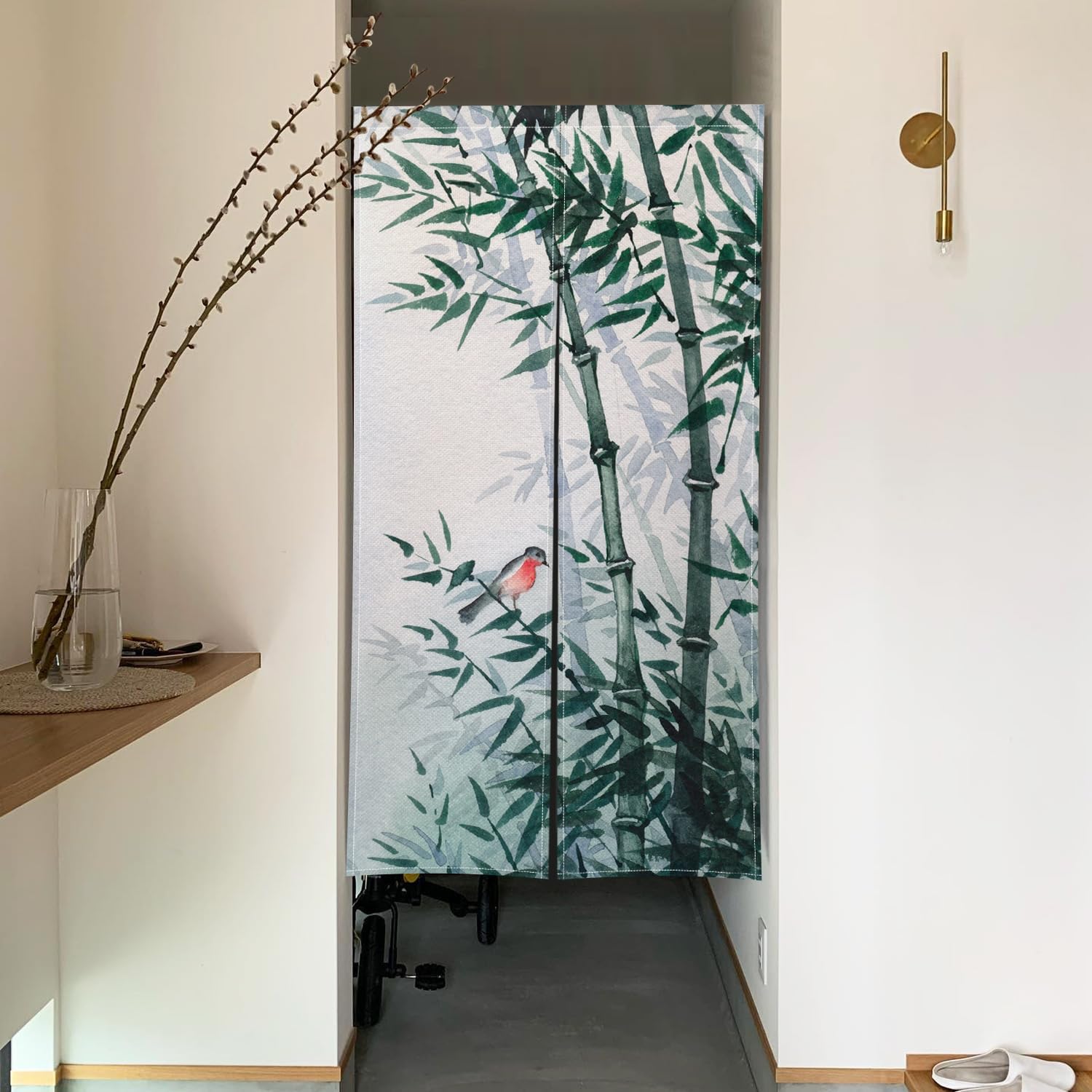 Japanese Noren Door Curtain Privacy Panel 283 x 393