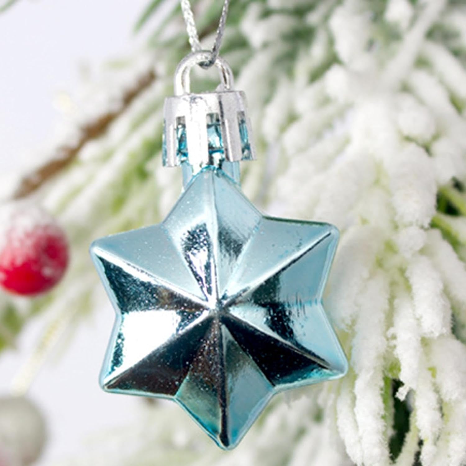 44 Piece Christmas Ball Ornaments for Holiday Decorations
