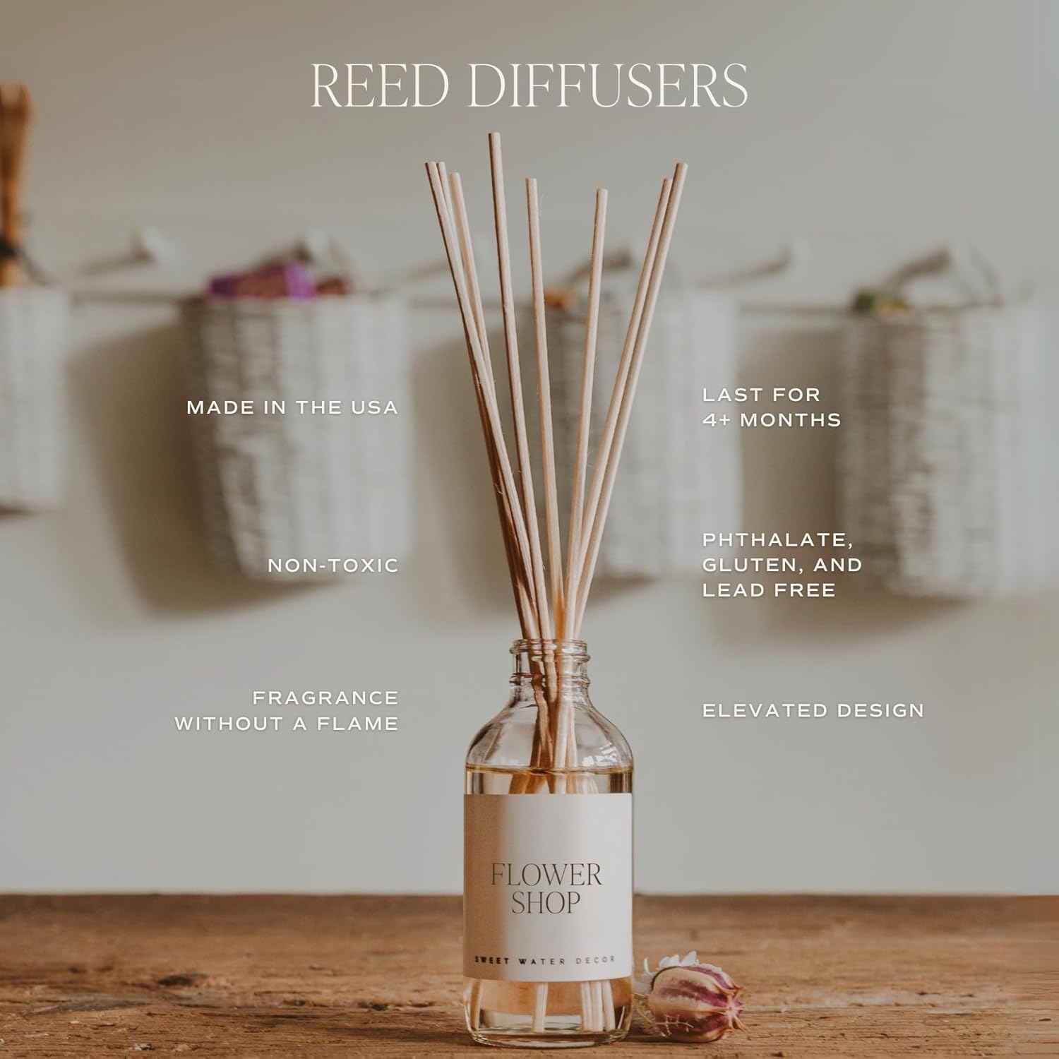 Sweet Water Decor Palo Santo Patchouli Diffuser Set