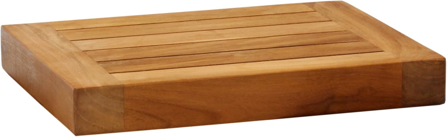 AquaTeak 12 Inch Floating Wall Shelf