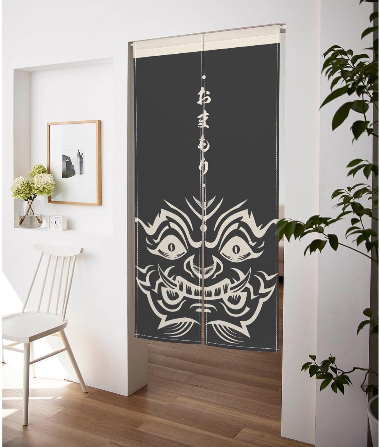 Traditional Japanese Noren Door Curtain 283 x 472 Inches