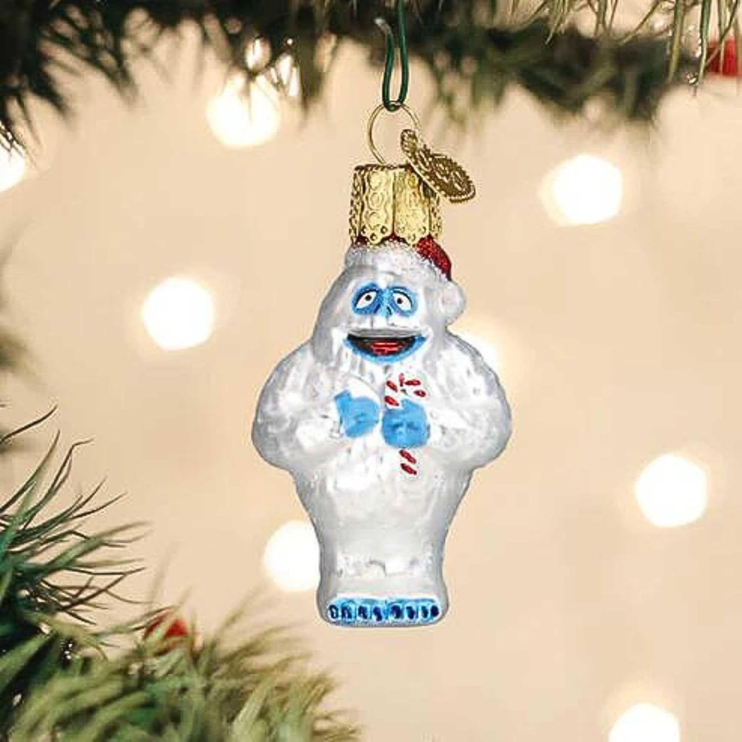 Old World Christmas Mini Bumble Glass Ornament