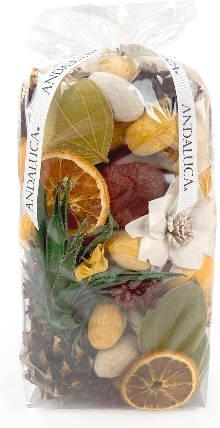 ANDALUCA Decorative Fragrance Pineapple Potpourri with Vial