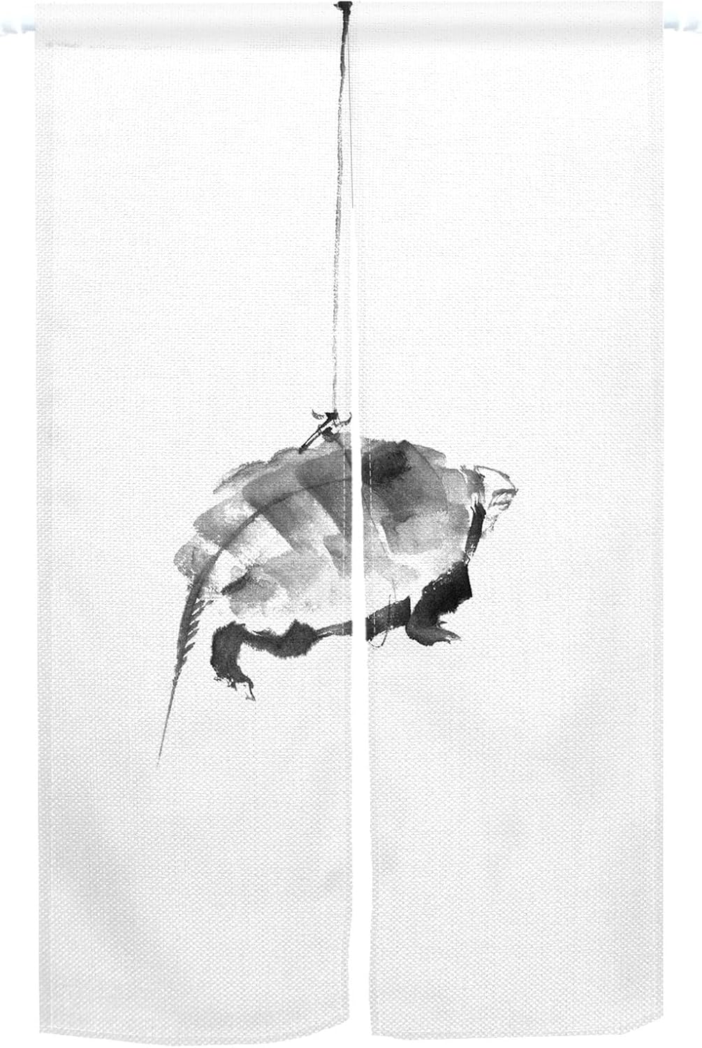 Japanese Style Door Curtain with Turtle Design