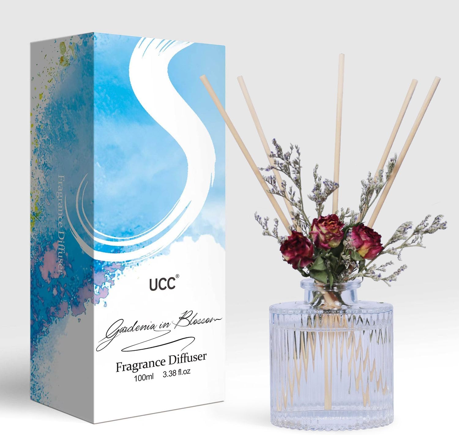UCC Gardenia in Blossom Reed Diffuser Set