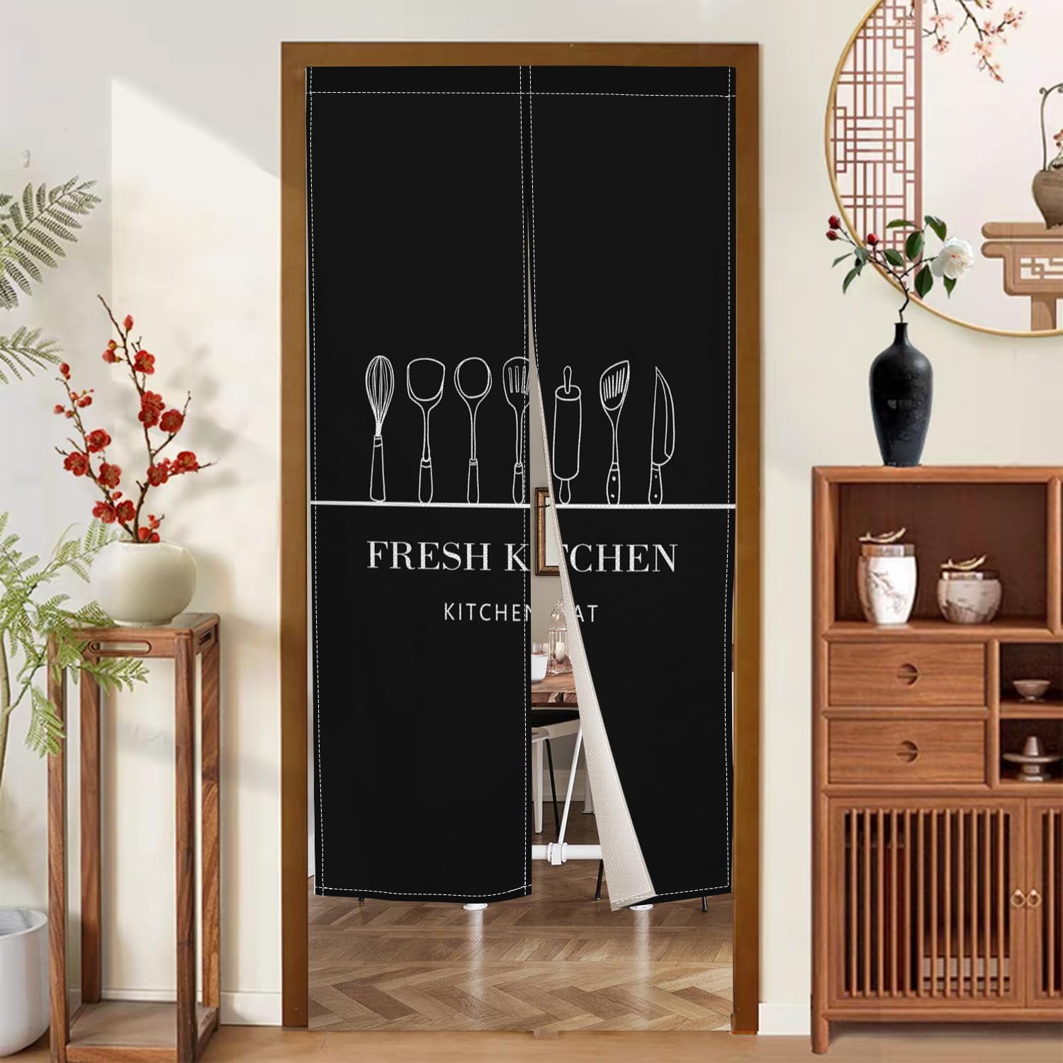 Japanese Noren Door Curtain 335 x 709 Inches