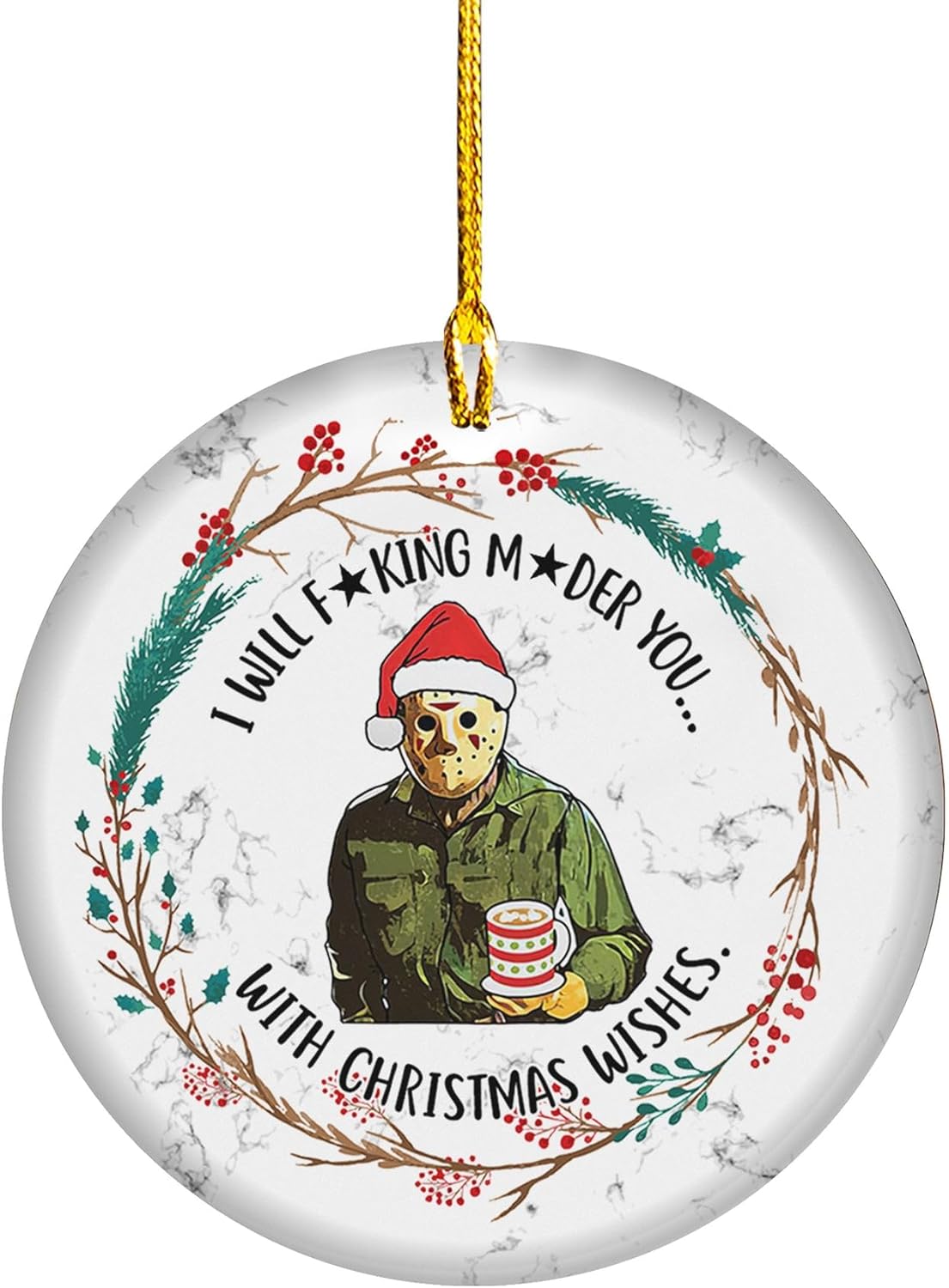 Halloween Horror Character Ornaments for Christmas Trees