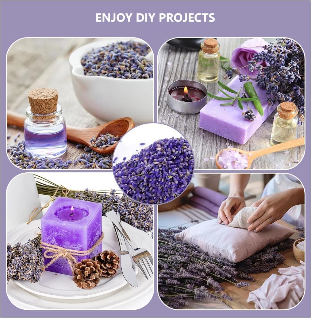 Dried Lavender Sachets for Home Pack of 20