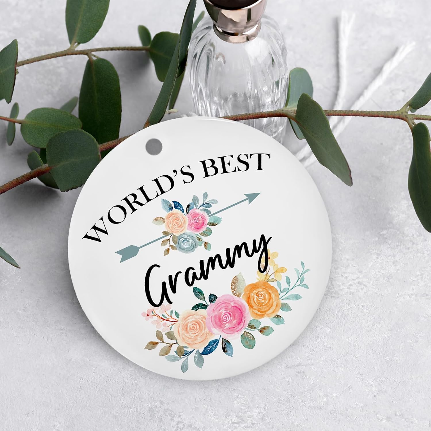 Beliran Grammy Ceramic Ornaments for Home Decor