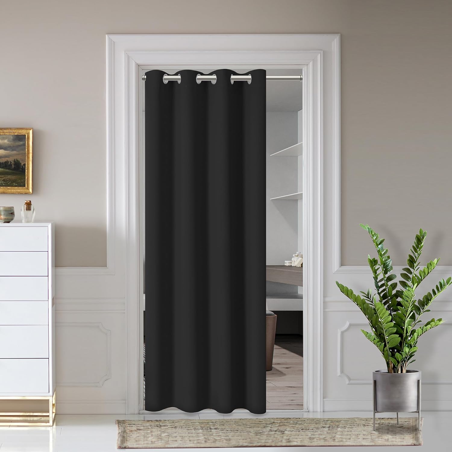 AOSKY Door Curtains for Privacy and Light Blockage