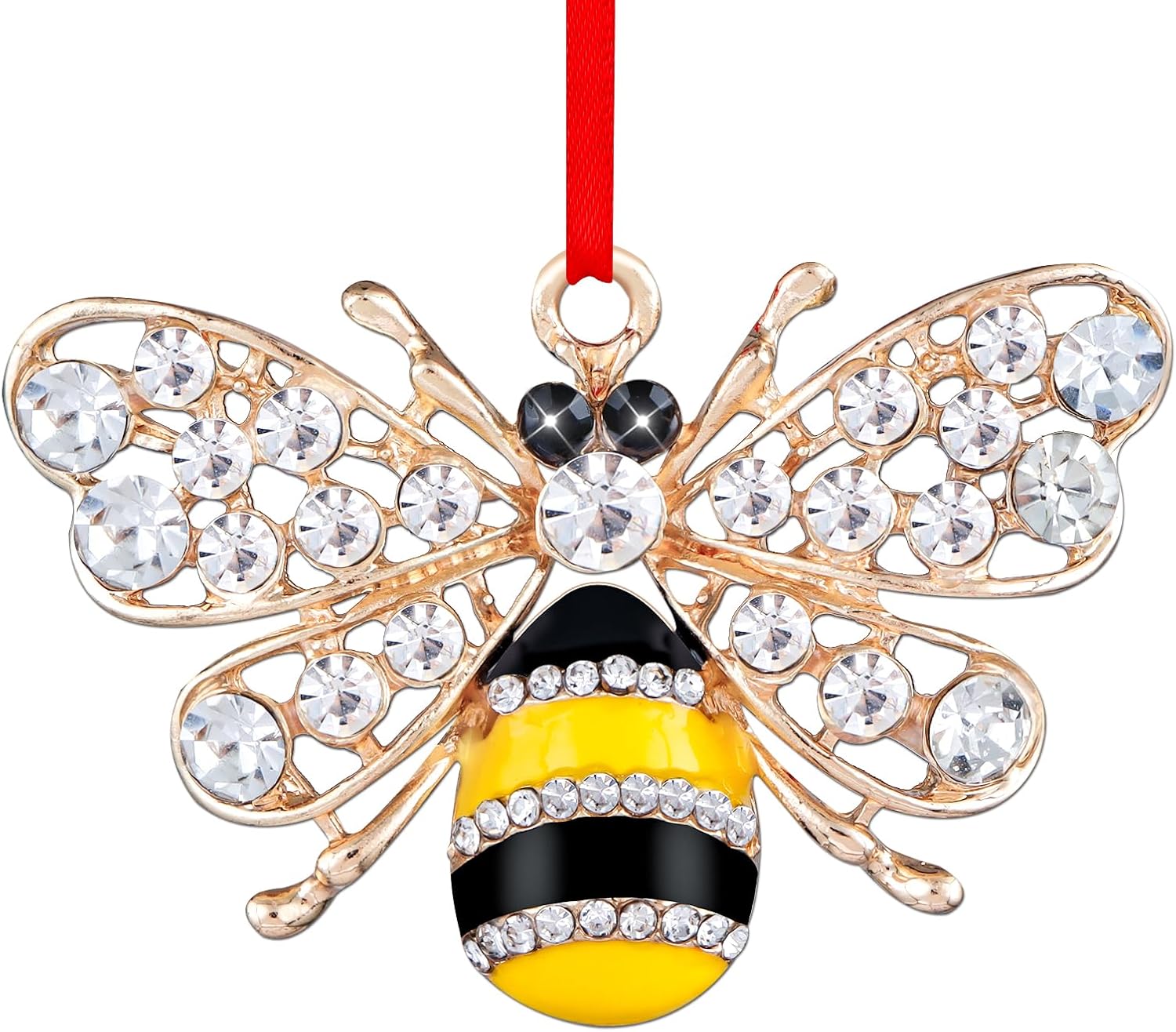 FLYAB Metal Bee Christmas Ornaments 2025