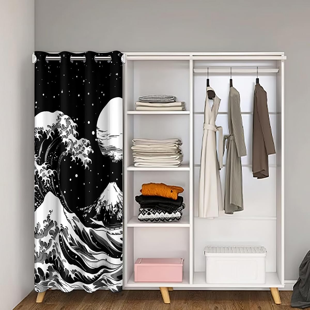 Jejeloiu Japanese Door Curtain 52 x 80
