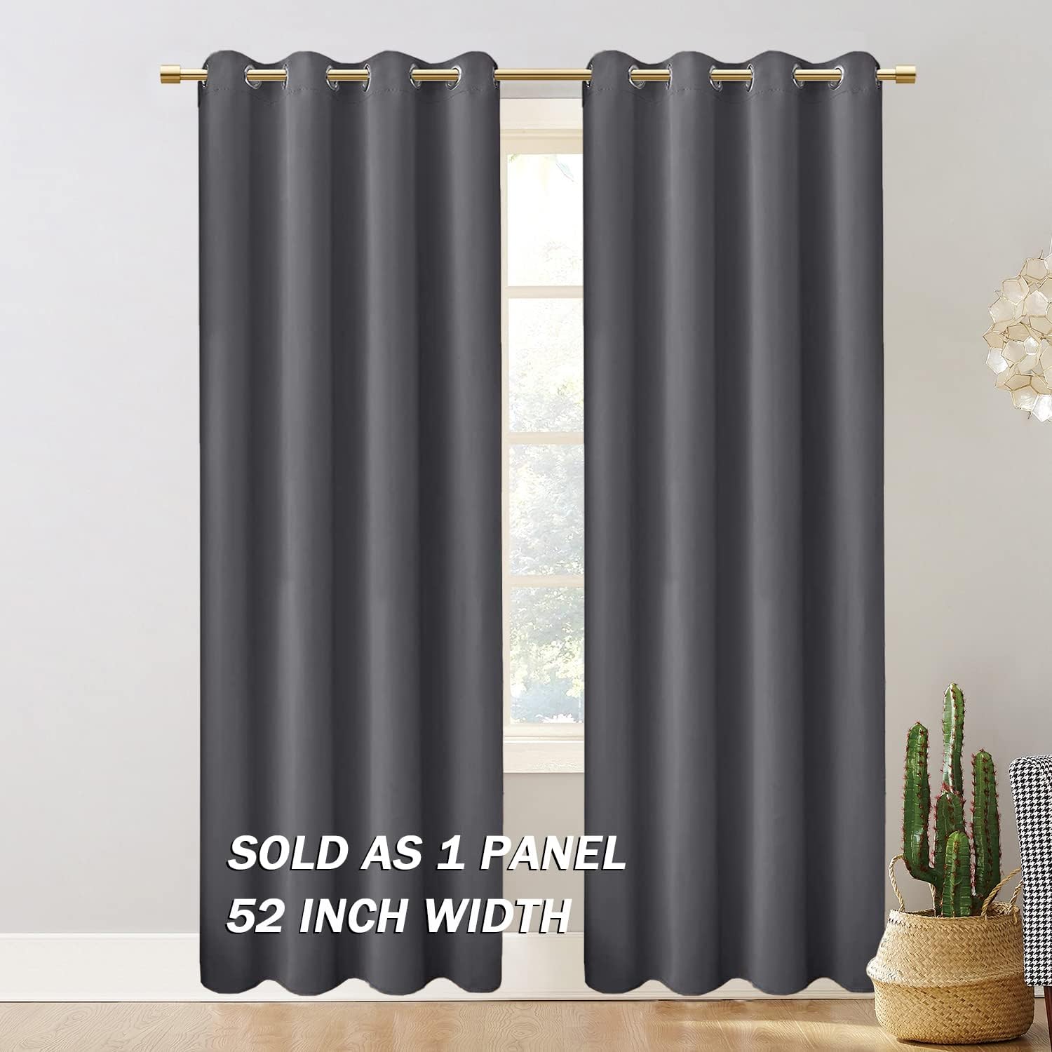 PANELSBURG 80 Inch Curtains for Sliding Glass Door