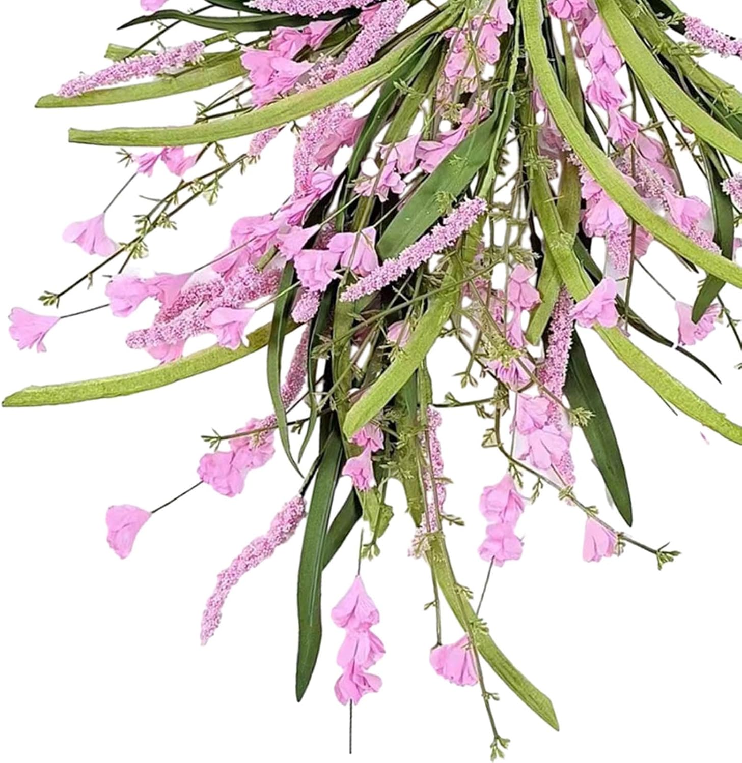 Koautios Front Door Teardrop Wreath Wall Hanging Decor