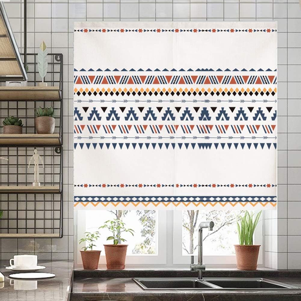 Japanese Style Doorway Curtain Tapestry Abstract Geometric