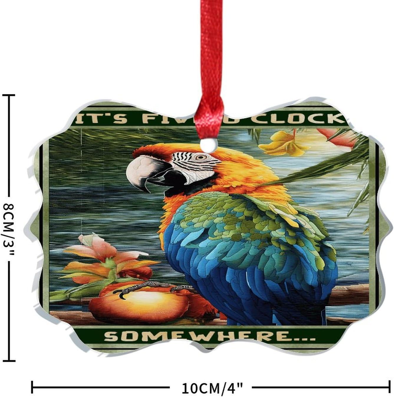 3 Inch Acrylic Christmas Ornaments 2024 Fun Decor Baubles
