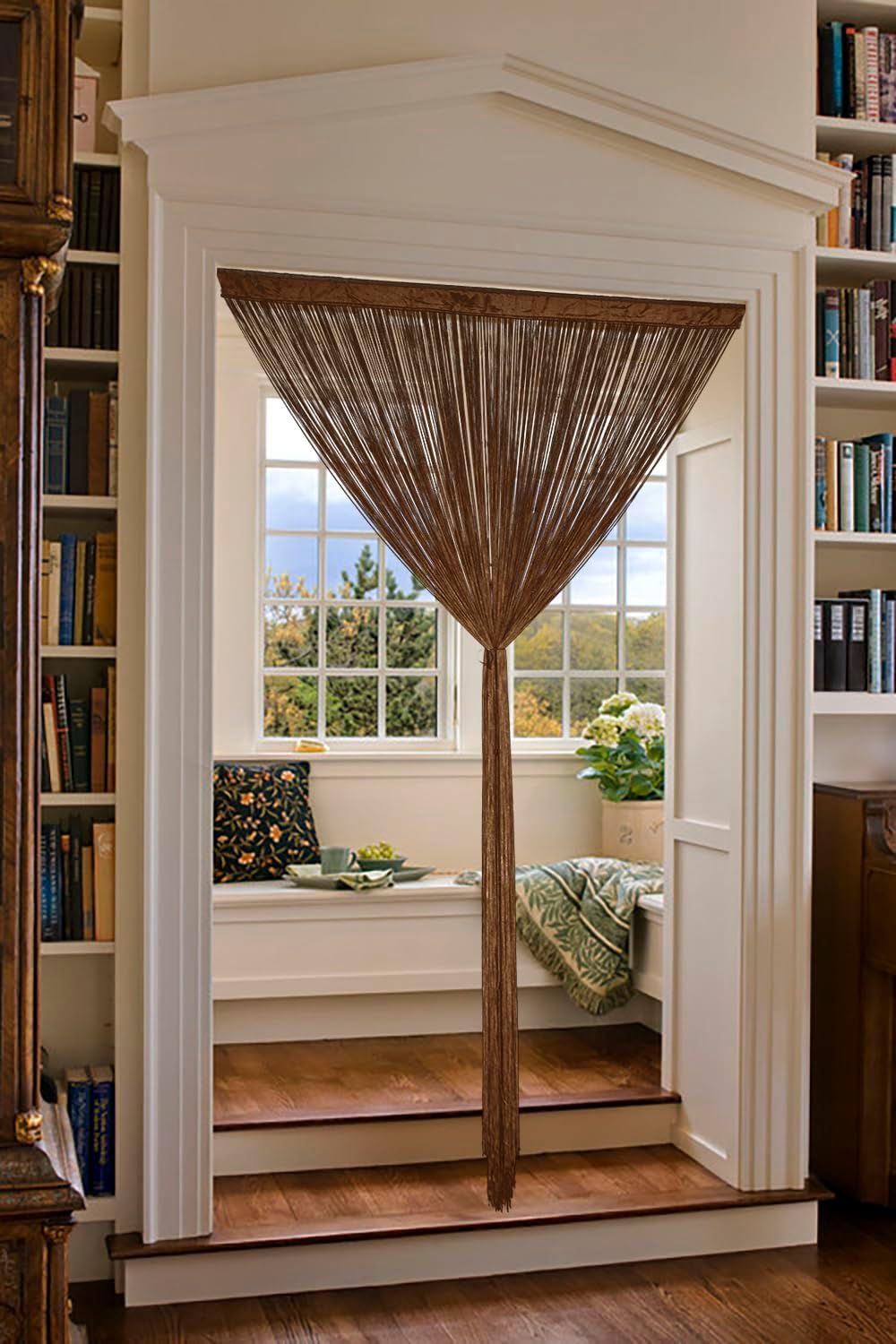 YIIBAII Door Curtains Coffee 39x79 Inch