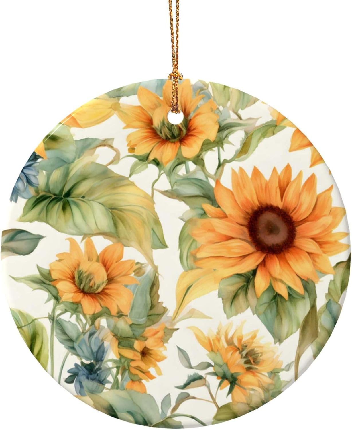 DXTKWL Christmas Ornament Ceramic Pendant Decor