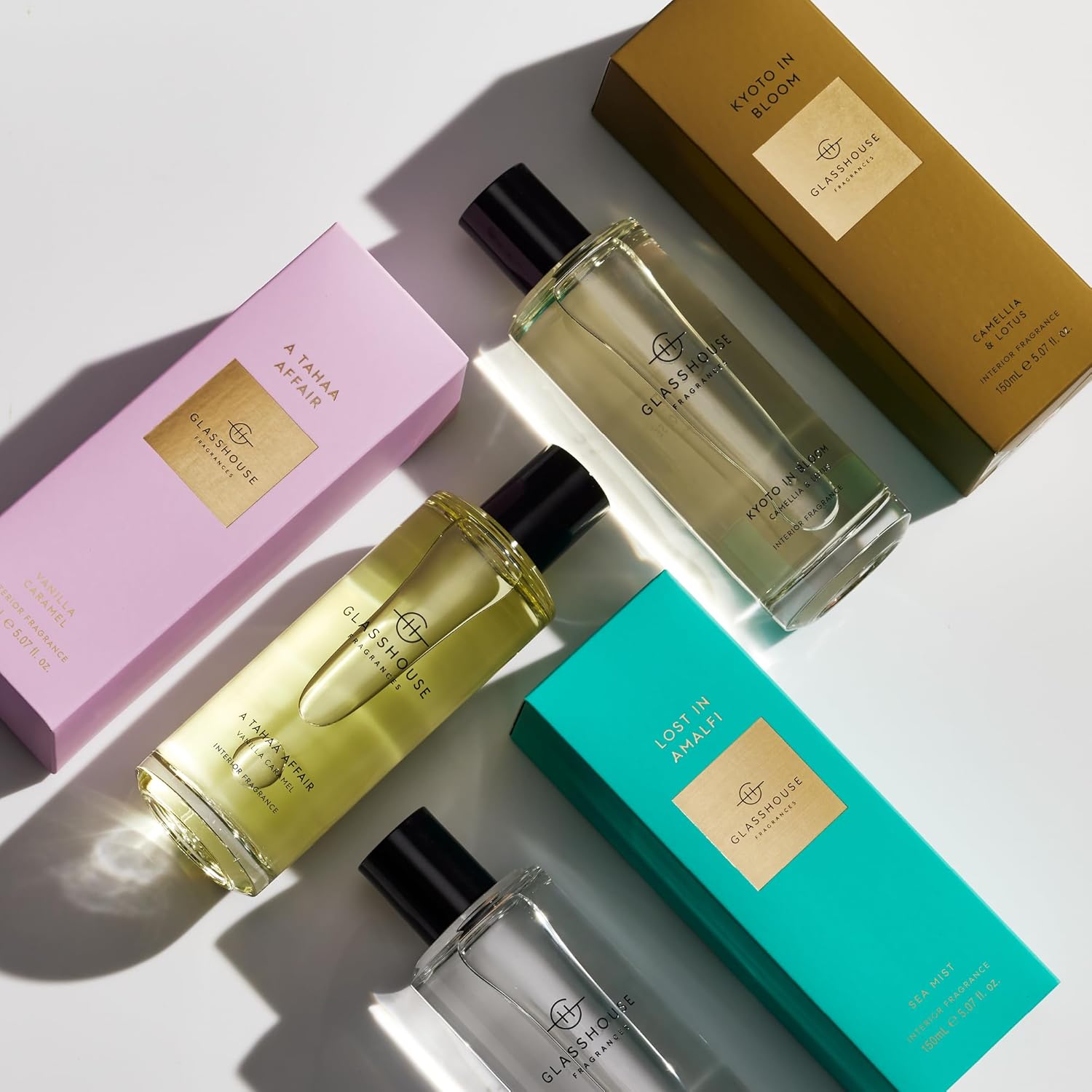 Glasshouse Fragrances Lost In Amalfi Sea Mist Room Spray