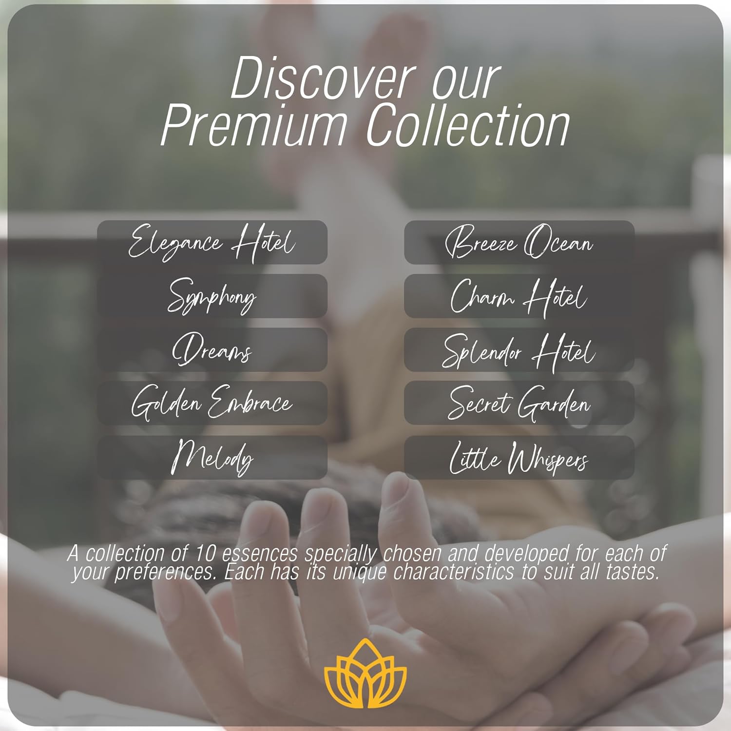 DI FIORI Secret Garden Essential Oil Diffuser Refill