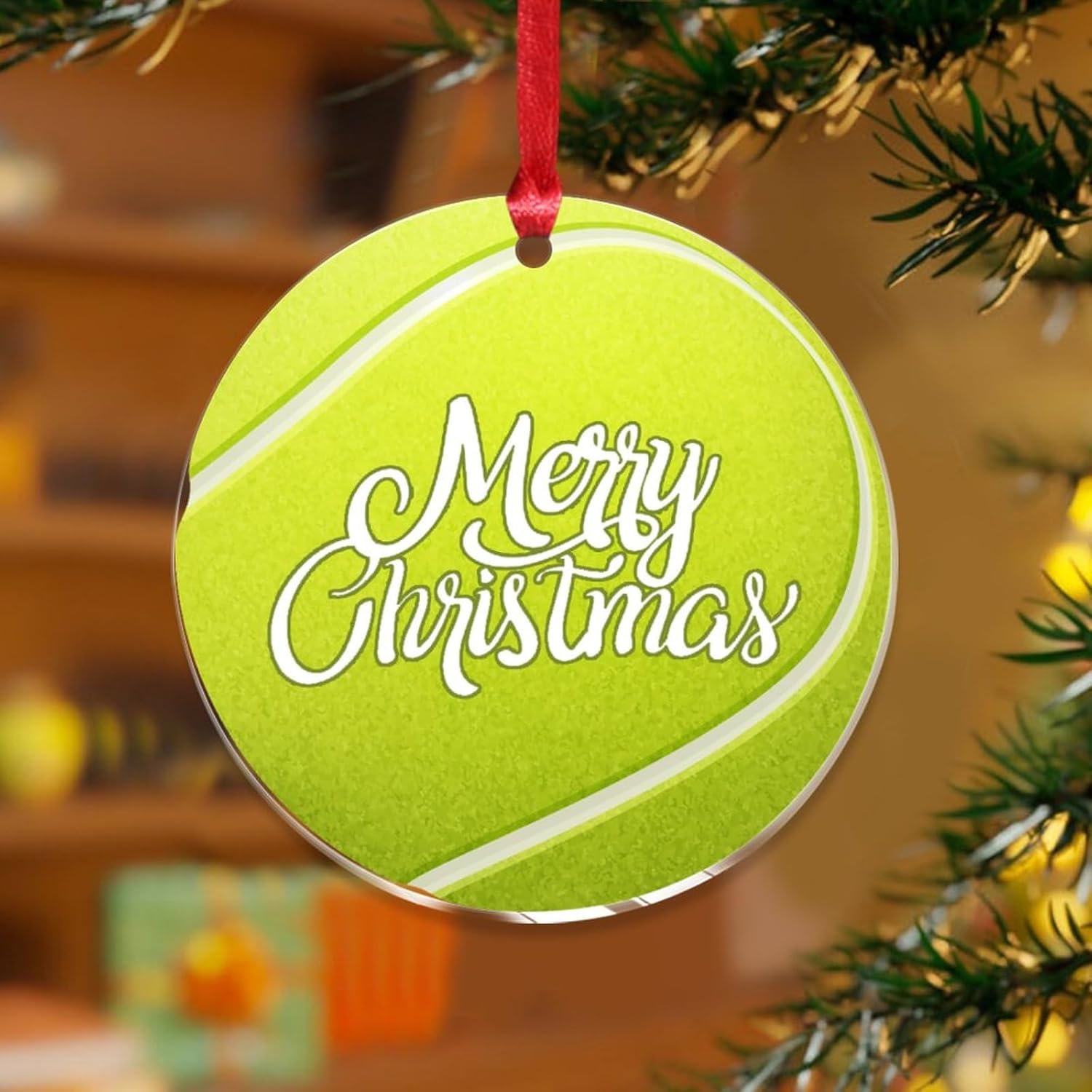 Autravelco 2023 Acrylic Christmas Ornaments Hanging Decor