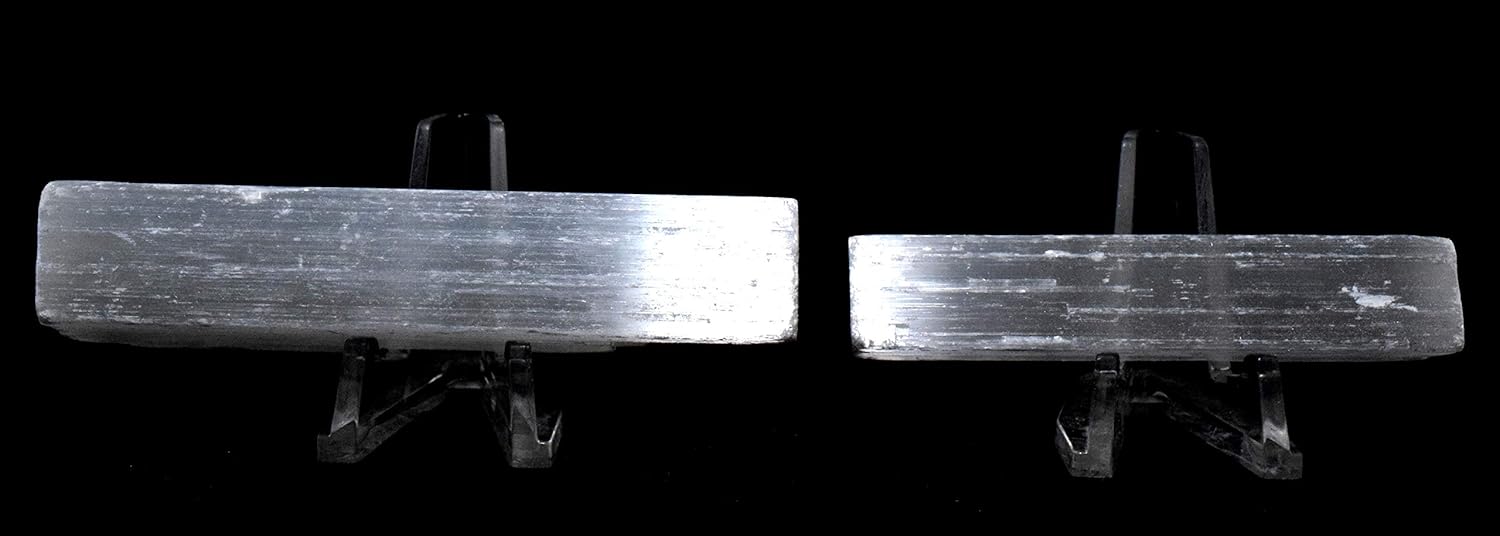 HQRP 3 Inch Natural White Selenite Sticks - 10PCS Morocco