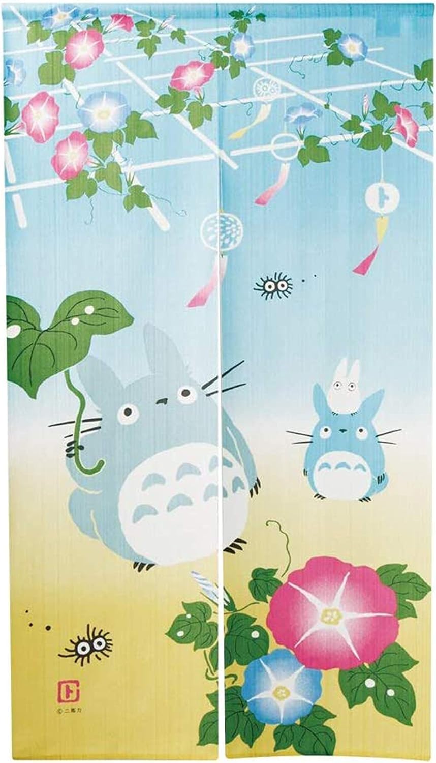 Narumikk Studio Ghibli Noren Curtain Summer 33x59