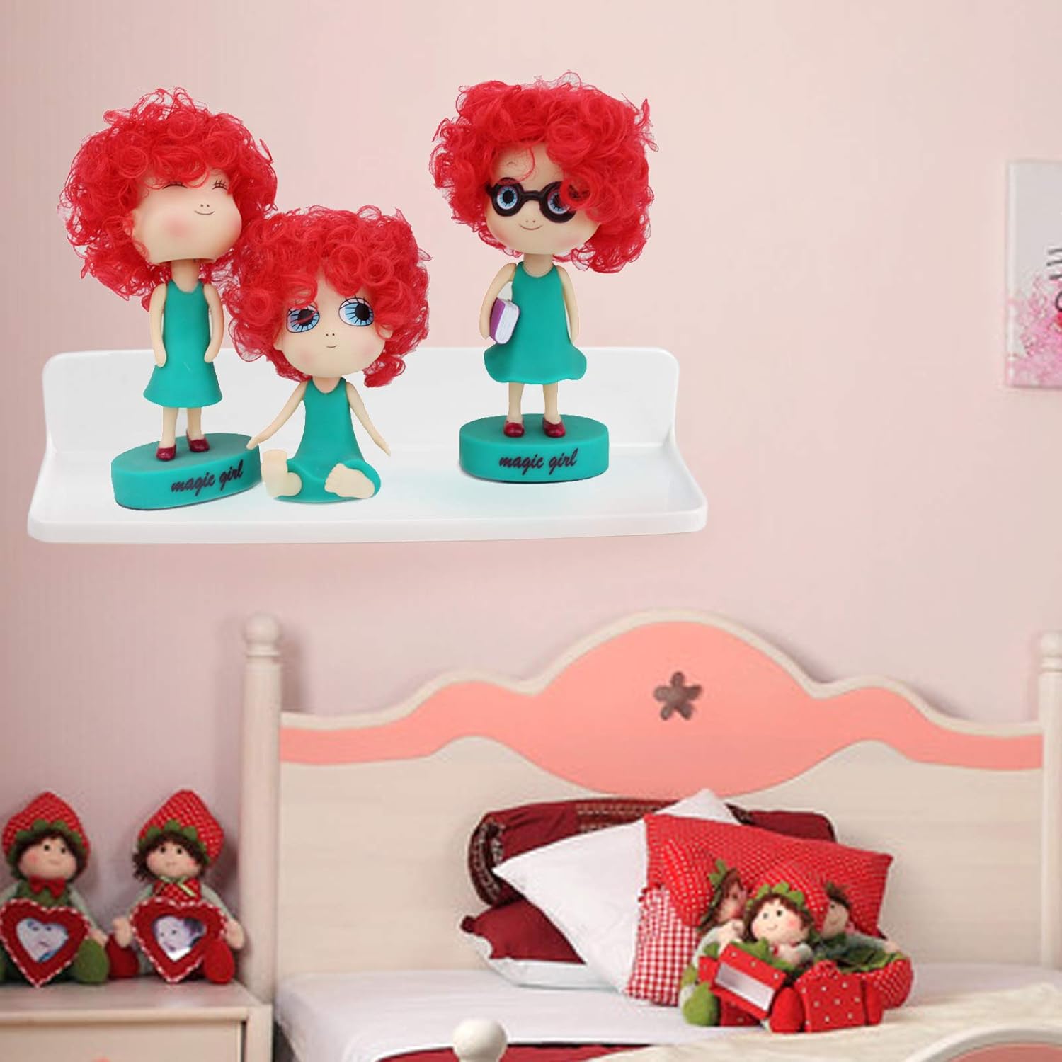 JDYOOMI Wall Mounted Floating Shelf 2Pcs Set