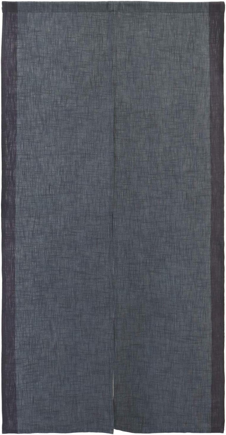 SunnyDayFabric Doorway Curtain Panel Navy Blue