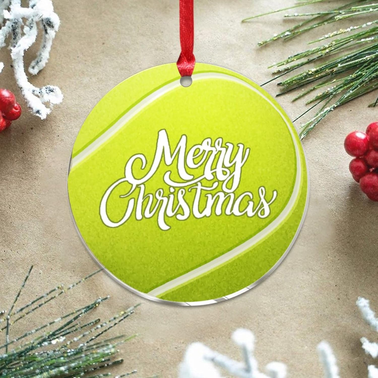 Autravelco 2023 Acrylic Christmas Ornaments Hanging Decor