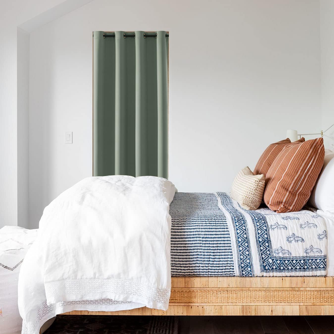SHINELAND Thermal Insulated Curtain Panels for Hallway and Door
