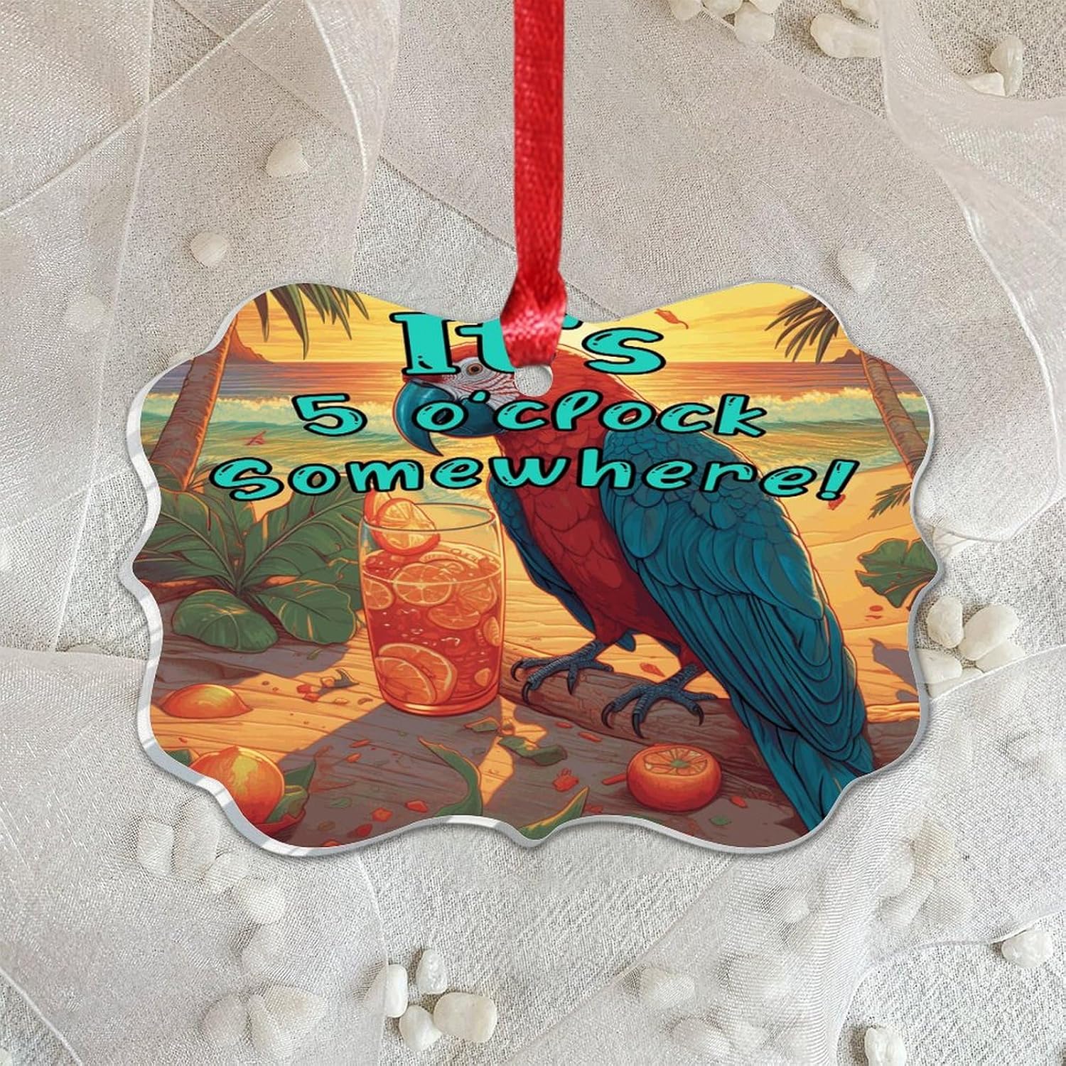 3 In Acrylic Christmas Ornaments 2024 Funny Decor