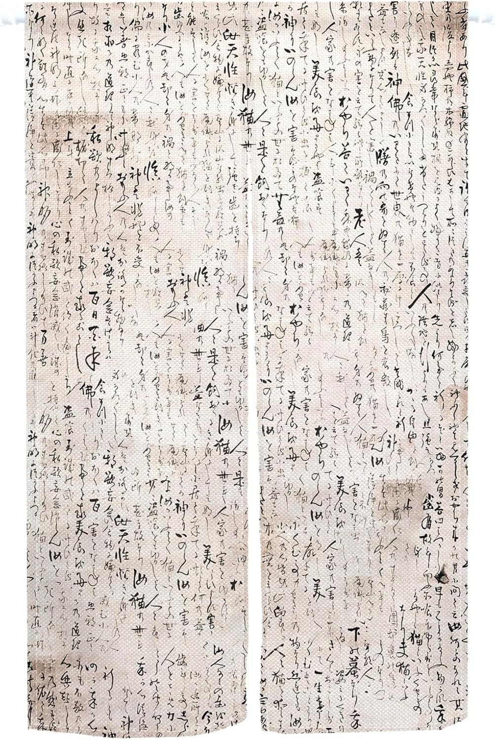 Leowefowa Japanese Door Curtain Noren Style Decor
