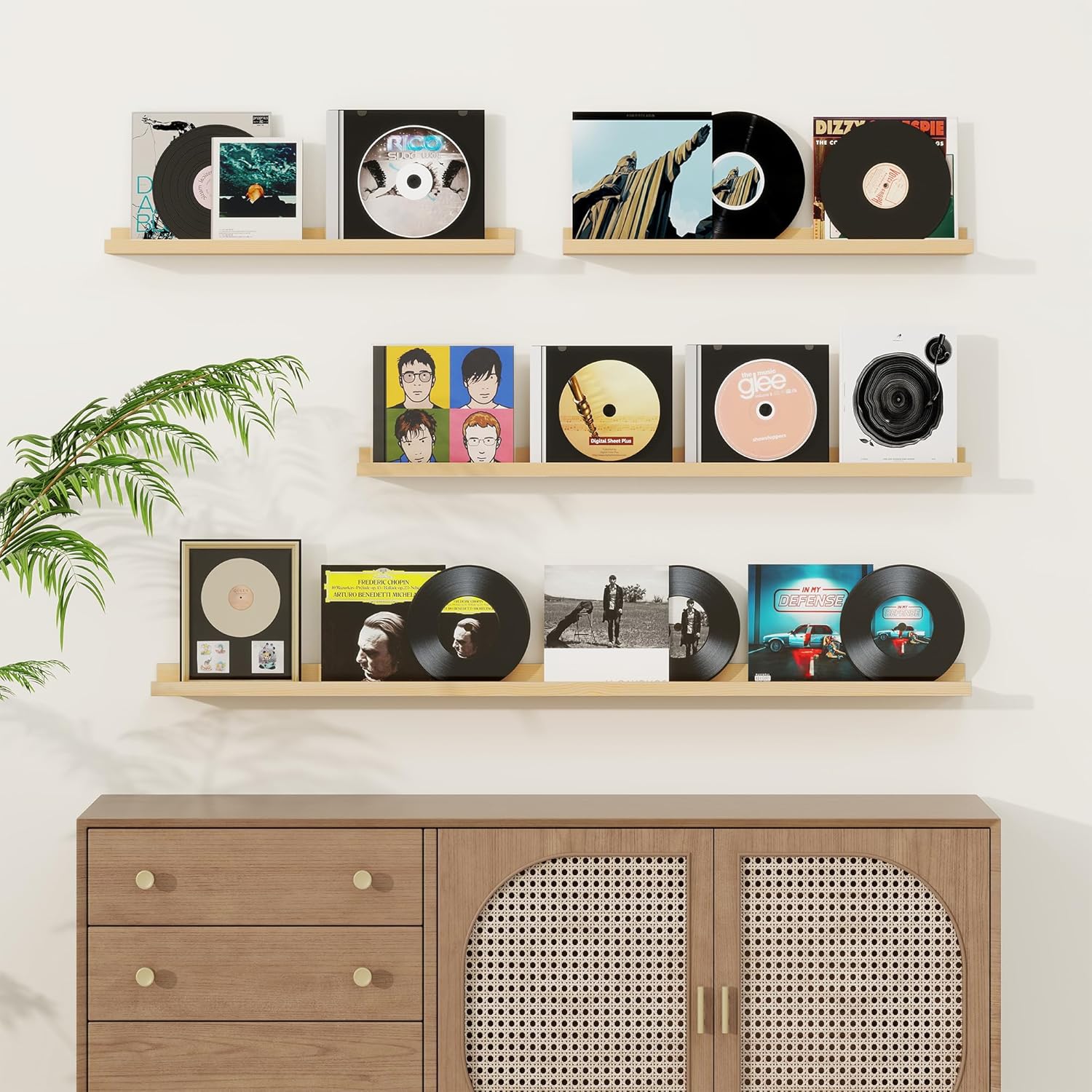 Fun Memories Picture Ledge Shelf Set of 4