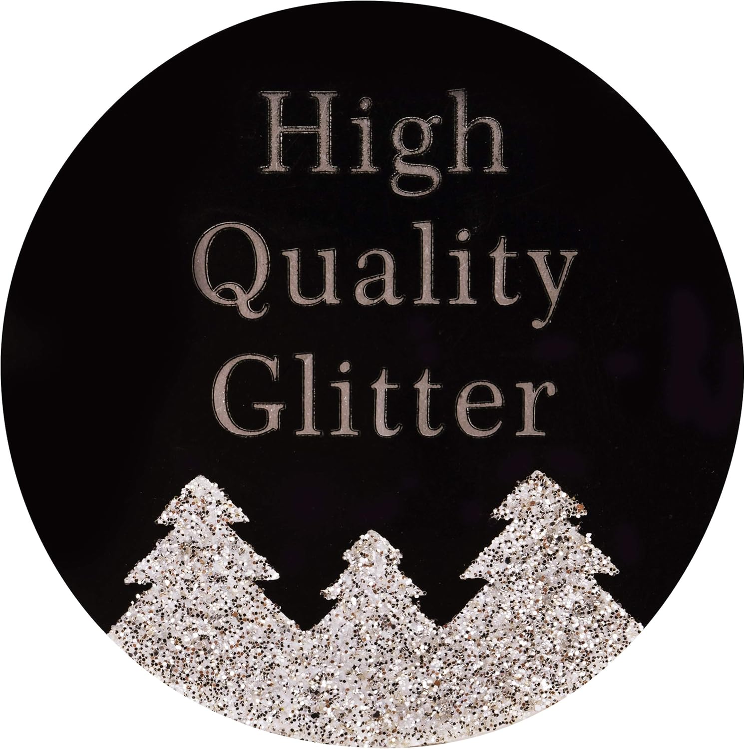 Christmas Traditions 3 to 35 Inch Iridescent Glitter Candy Ornaments Set of 9