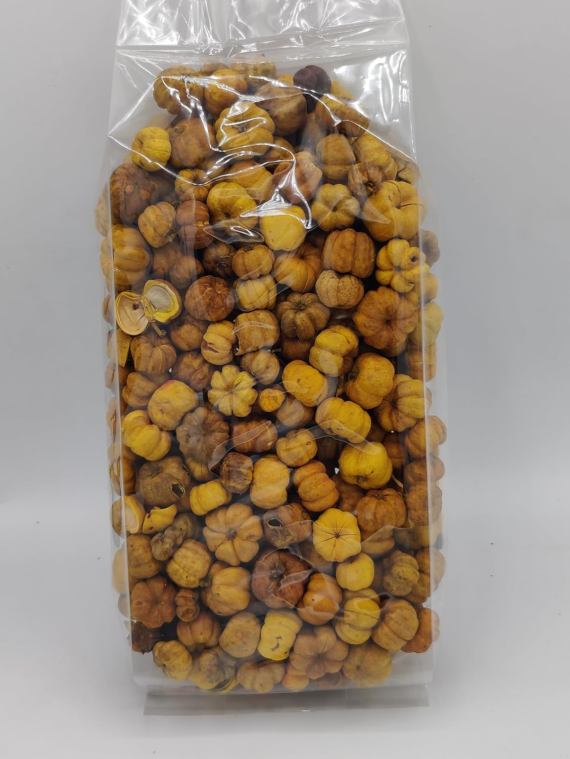Mustard Yellow Pumpkin Pods for Crafts and Potpourri