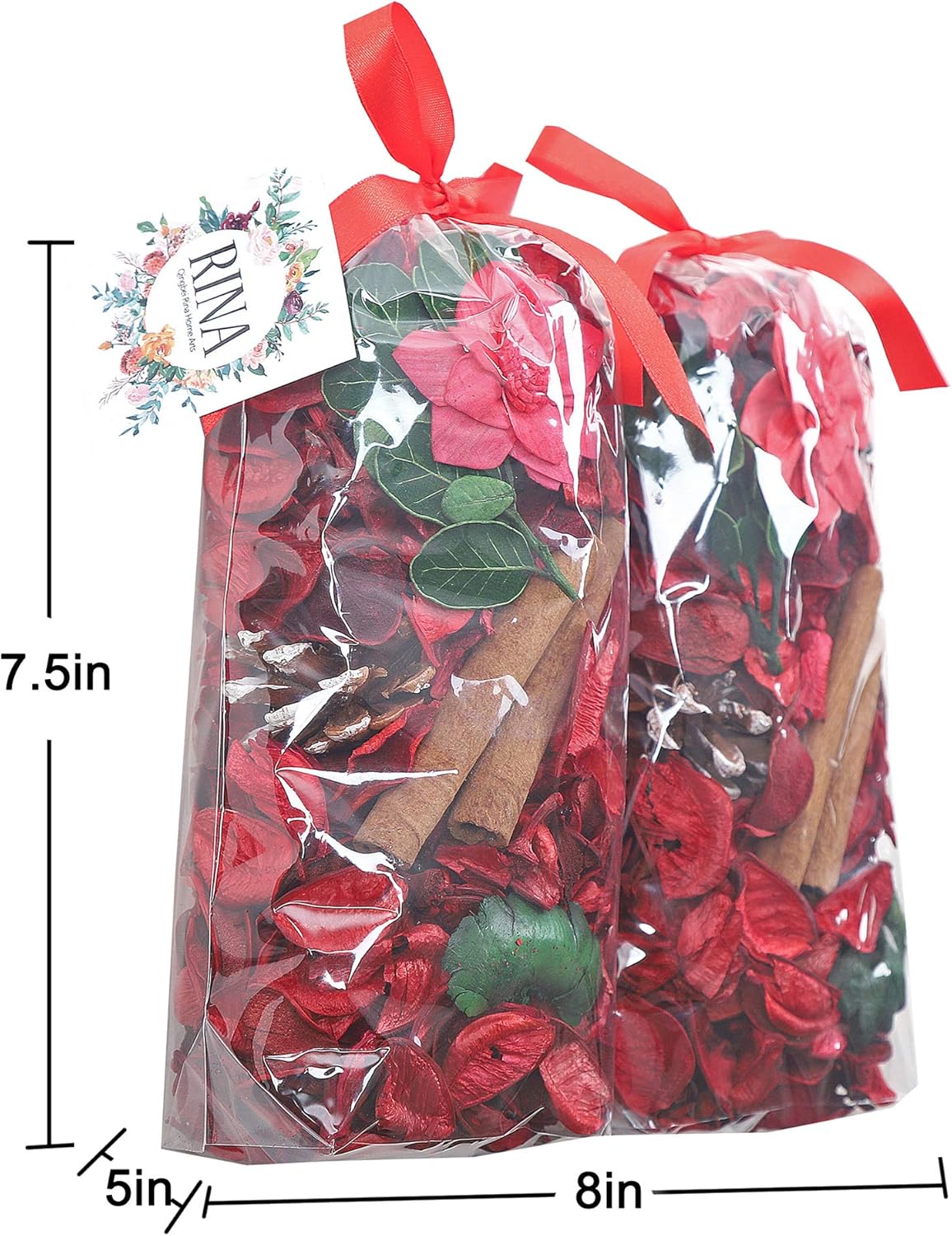 Qingbei Rina Cinnamon Scented Potpourri Bags