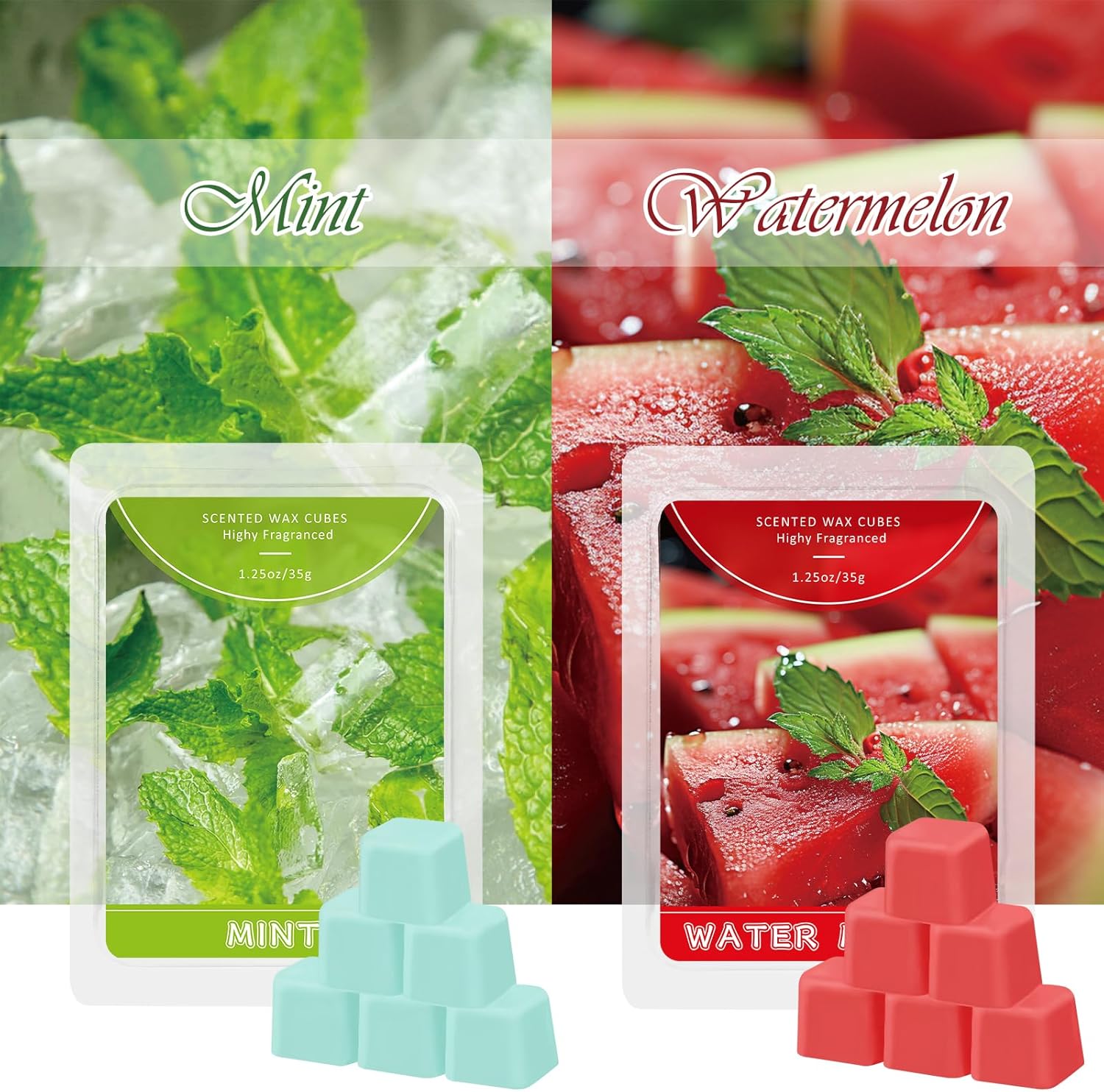 STRN Scented Wax Melts 6 Pack with Fruit Scents